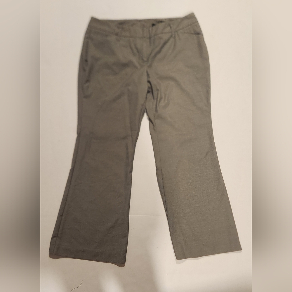 New York & Company Gray Slacks Dress Pants Trousers Size 14 EUC